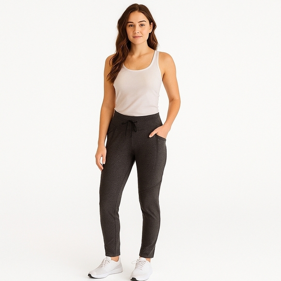RBX Pants - RBX Gray Leggings Small Drawstring Pockets